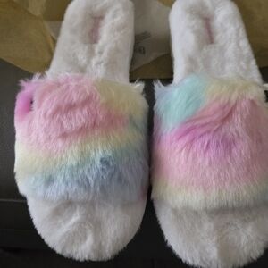 Colorful Furry Ugg Slippers